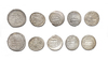 ILLKHANID, ABU SA'ID BAHADUR KHAN (716–736 AH/1316–1335AD), FIVE SILVER DIRHAMS, DATED