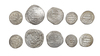 ILLKHANID, ABU SA'ID BAHADUR KHAN (716–736 AH/1316–1335AD), FIVE SILVER DIRHAMS, DATED