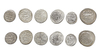 ILLKHANID, ABU SA'ID BAHADUR KHAN (716–736 AH/1316–1335AD), FIVE SILVER DIRHAMS, DATED