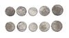ILLKHANID, JAHAN TEMUR (740–741 AH/1339–1340AD), FIVE SILVER DIRHAMS, DATED