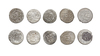 TIMURID, SHAH RUKH (811–850 AH/ 1409–1447AD), FIVE SILVER COINS, DATED