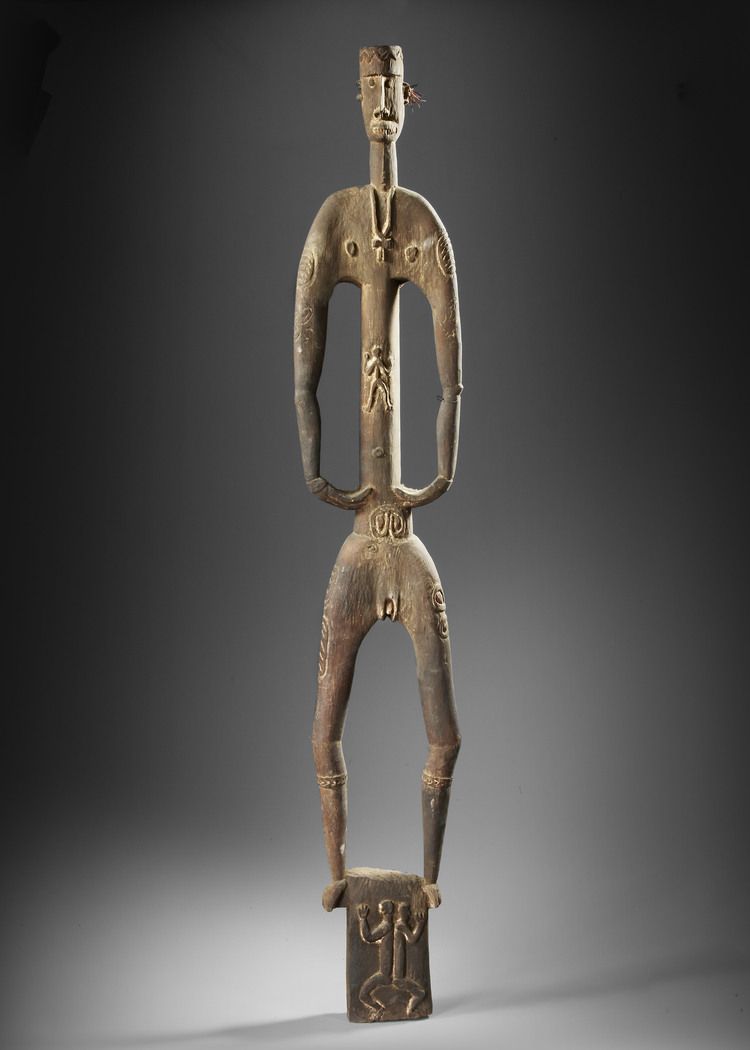 Ancestor carving collected by Jac Hoogerbrugge in 1969. From the village of Pirimapun.