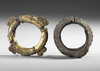 Sumatra. Two silver bracelets