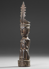Nias. Ancestor statue in bronze