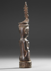 Nias. Ancestor statue in bronze