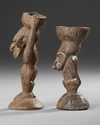 Two Betel nut mortars.