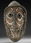 Sepik River men’s house gable mask.