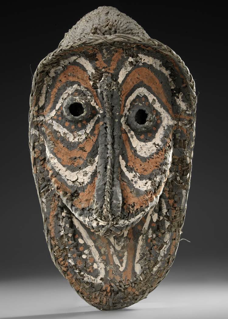 Sepik River men’s house gable mask.