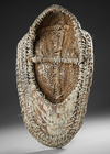 Sepik River men’s house gable mask.