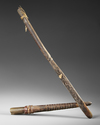 Very rare Sentani sago beater.