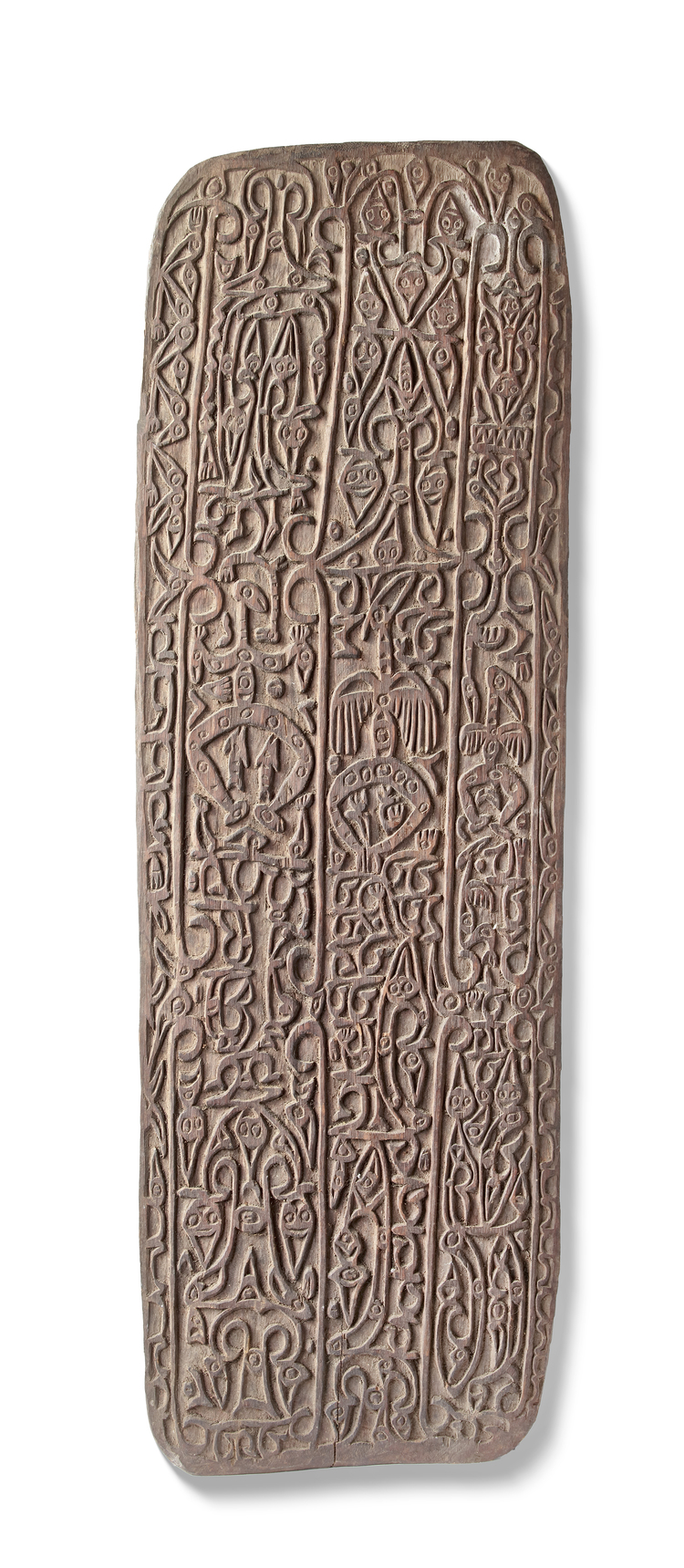 Amat panel in relief with typical motifs. Collected in the 1970’s by Jac Hoogerbrugge.