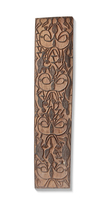 Amat panel in relief with typical motifs. Collected in the 1970’s by Jac Hoogerbrugge.