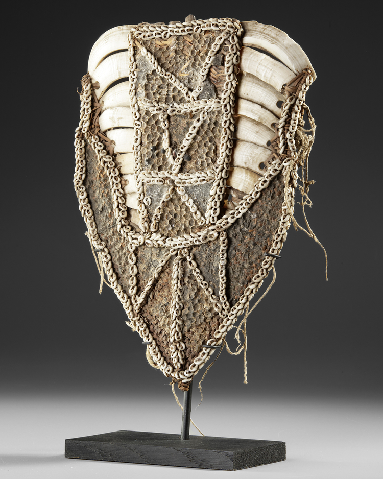 Aitape pectoral adornment with boar’s tusks, nassa shell and Job’s tears
