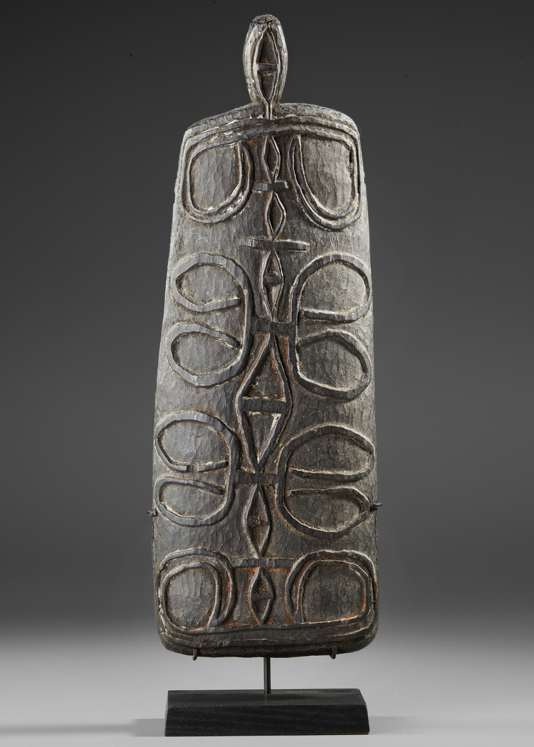Asmat bowl. Casuarina coast.