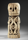 Large korwar figure from the collection of Jac Hoogerbrugge. Age unknown.