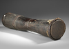 Ancient Asmat drum with wonderfull patina. Collected by Jac Hoogerbrugge in the 1960’s