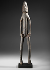 Asmat ancestor figure. Probably middle of the 20th century. Provenance: Koos Knol.