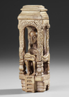 Moluccas. Leti or Tanimbar ancestor carving in stone.