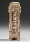 Moluccas. Leti or Tanimbar ancestor carving in stone.