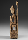 Moluccas. Leti or Tanimbar ancestor carving.
