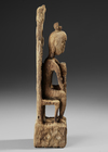 Moluccas. Leti or Tanimbar ancestor carving.