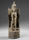 Moluccas. Leti or Tanimbar ancestor carving