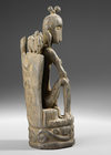 Moluccas. Leti or Tanimbar ancestor carving