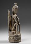 Moluccas. Leti or Tanimbar ancestor carving