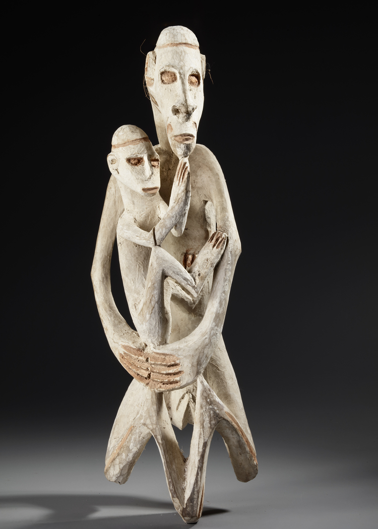 Asmat carving collected by Jac Hoogerbrugge in the 1960’s or 1970’s.