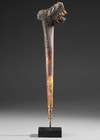 Papuan Gulf ritual dagger in cassowary bone
