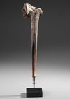 Papuan Gulf ritual dagger in cassowary bone