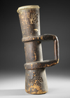 Asmat drum. Collected by Jac Hoogerbrugge in the 1960’s or 1970’s.