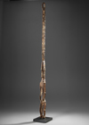 Asmat paddle top