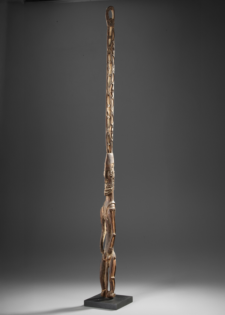 Asmat paddle top