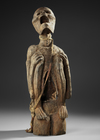 Tribal carving from the collection of Jac Hoogerbrugge. Origin unknown.