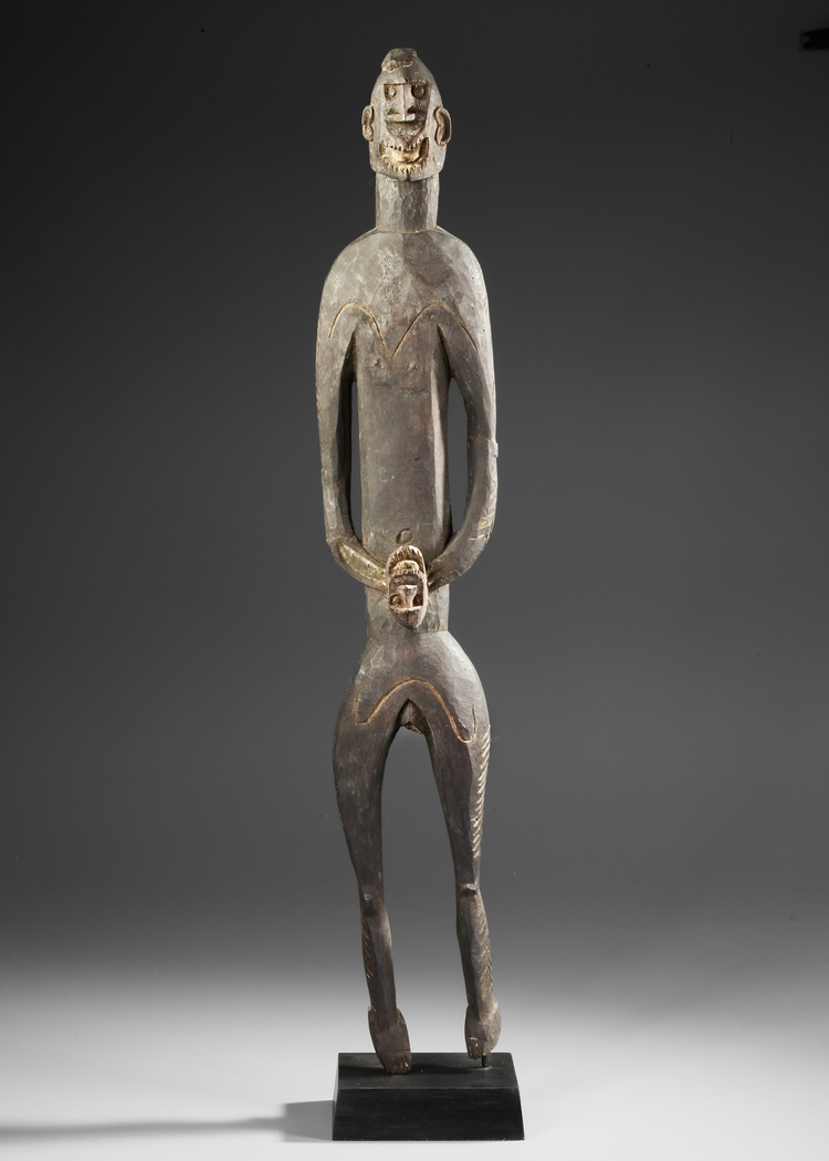 Asmat ancestor carving