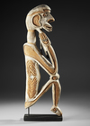 Asmat Ancestor carving collected by Jac Hoogerbrugge in the 1960’s or 1970’s.