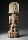 Large korwar figure from the collection of Jac Hoogerbrugge. Age unknown.