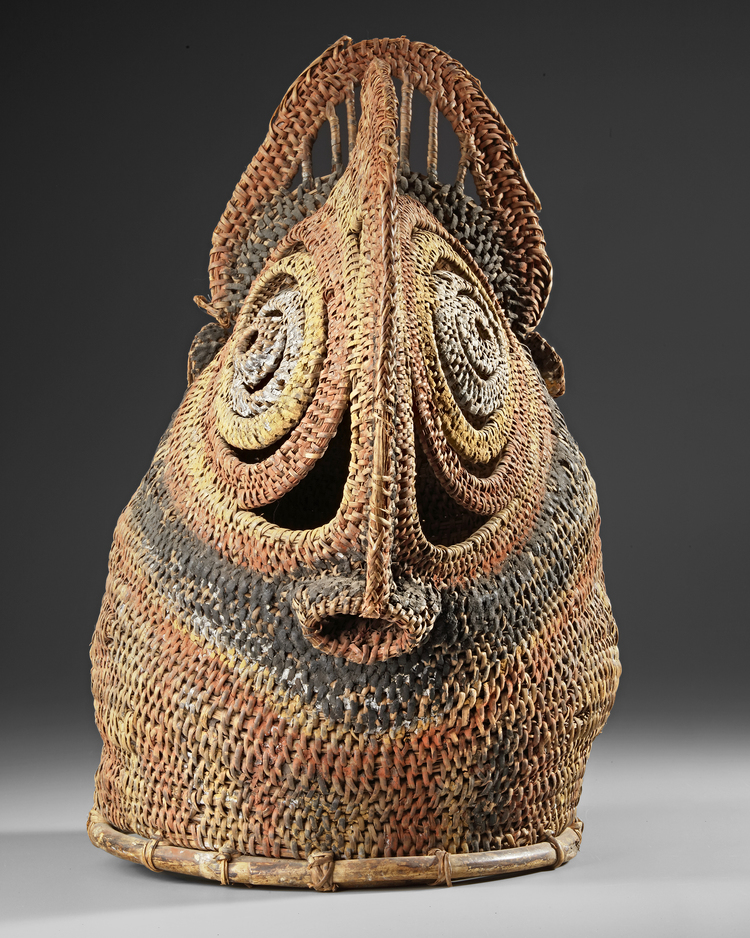 Maprik. Abelam baba mask. Provenance Marc Assayag Montreal.