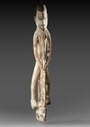 Large Asmat carving collected by Jac Hoogerbrugge in the 1970’s