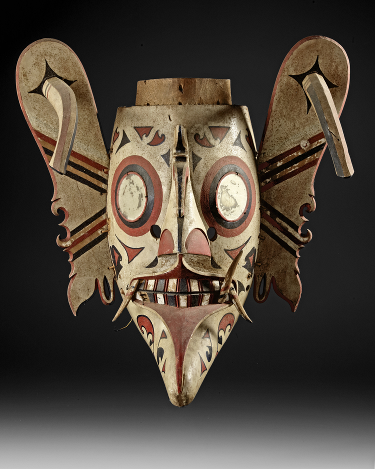 Borneo. Hudoq mask collected by Jac Hoogerbrugge in the 1950’s or 1960’s