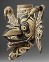 Borneo. Dayak Hudoq mask collected by Jac Hoogerbrugge in the 1950’s or 1960’s.