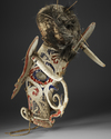 Borneo. Dayak Hudoq mask collected by Jac Hoogerbrugge in the 1950’s or 1960’s.