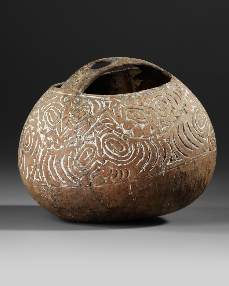 Coconut bowl. Collected by Jac Hoogerbrugge in the 1960’s or 1970’s.