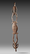 Asmat ritual bowl. Collected by Jac Hoogerbrugge in the 1960’s or 1970’s
