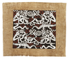 Two tapa paintings collected in the 1960’s or 1970’s by Jac Hoogerbrugge. Probably from around Jayapura/Sentani.