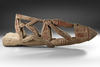 Asmat prow ornament. Casuarina coast. Collected by Jac Hoogerbrugge in 1956.