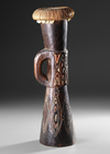 Small Sentani drum. Collected by Jac Hoogerbrugge in the 1950’s.