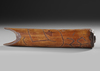 Asmat horn “Fu”. Collected by Jac Hoogerbrugge in the 1960’s. See Hoogerbrugges collection notes and drawings.