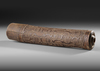 Asmat horn “Fu”. Collected by Jac Hoogerbrugge in the 1960’s. See Hoogerbrugges collection notes and drawings.